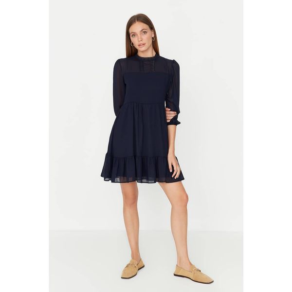 Trendyol Trendyol Navy Blue Lace Dress