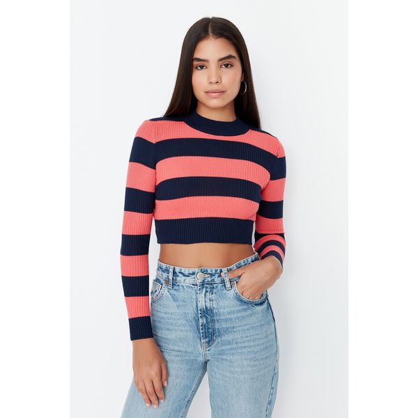 Trendyol Trendyol Navy Striped Knitwear Sweater