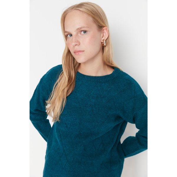 Trendyol Trendyol Oil Knit Detailed Knitwear Sweater