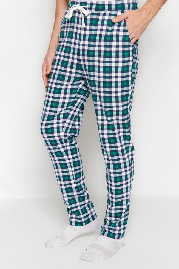 Trendyol Trendyol Pajama Bottoms - Green - Straight