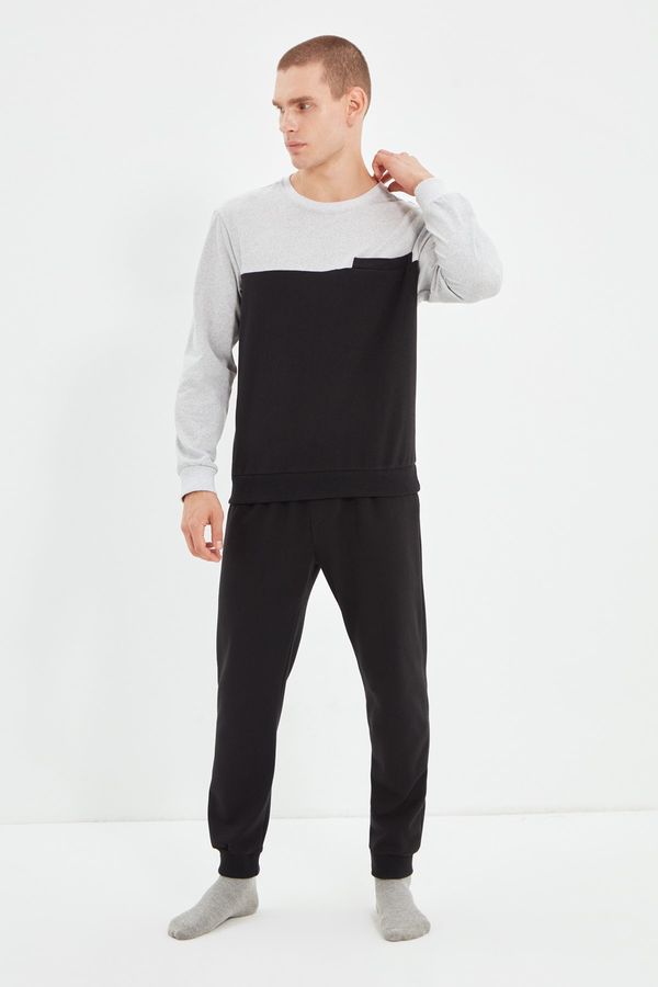 Trendyol Trendyol Pajama Set - Black - Plain