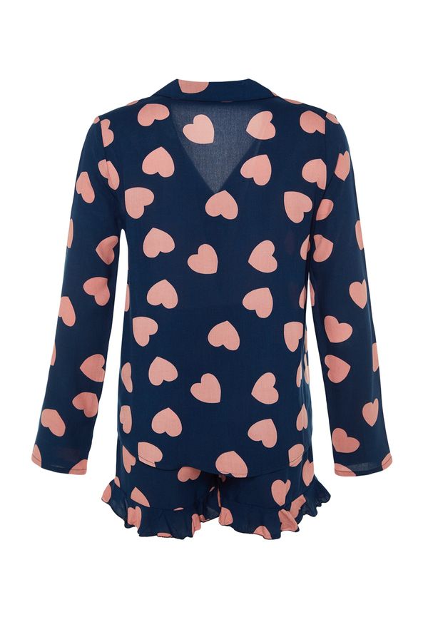 Trendyol Trendyol Pajama Set - Blue - Heart