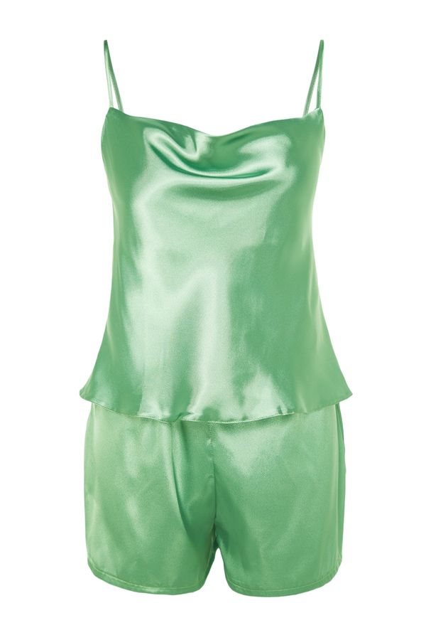 Trendyol Trendyol Pajama Set - Green - Plain