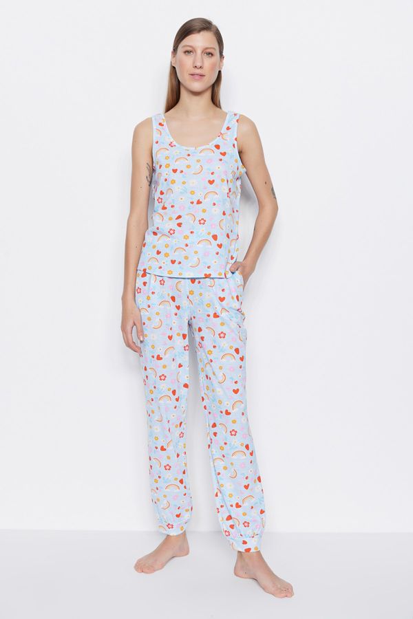 Trendyol Trendyol Pajama Set - Multi-color - Graphic