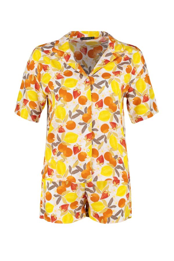 Trendyol Trendyol Pajama Set - Multi-color - Graphic