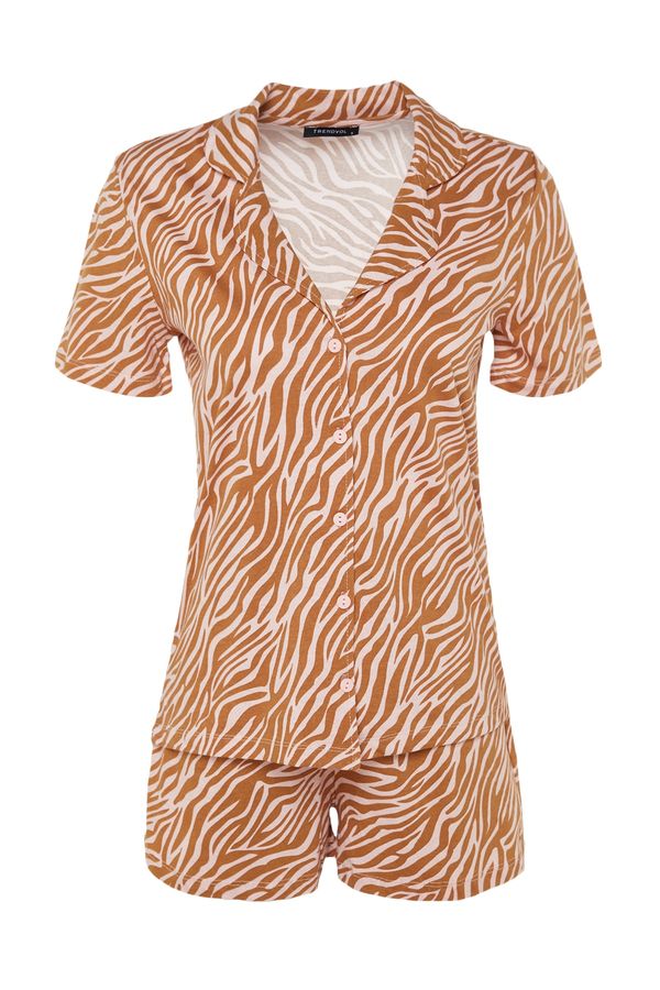 Trendyol Trendyol Pajama Set - Orange - Graphic