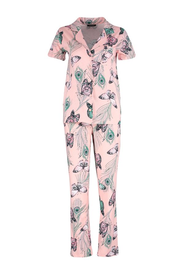 Trendyol Trendyol Pajama Set - Pink - Floral