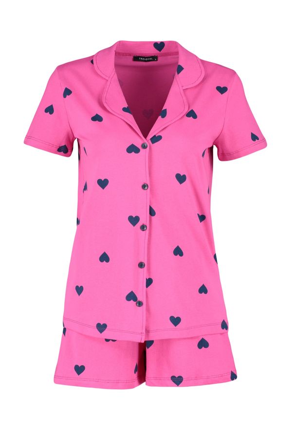 Trendyol Trendyol Pajama Set - Pink - Heart