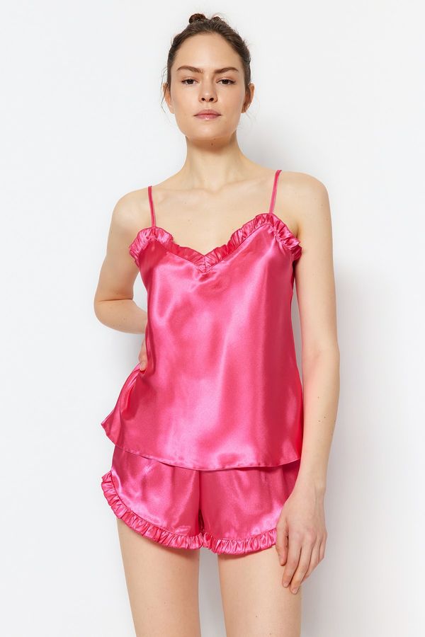 Trendyol Trendyol Pajama Set - Pink - Plain