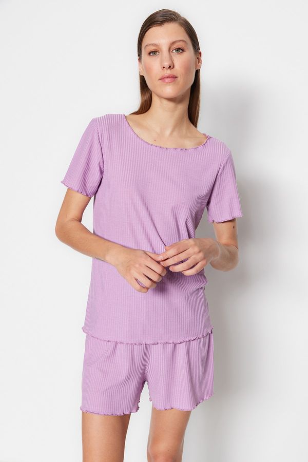 Trendyol Trendyol Pajama Set - Pink - Plain