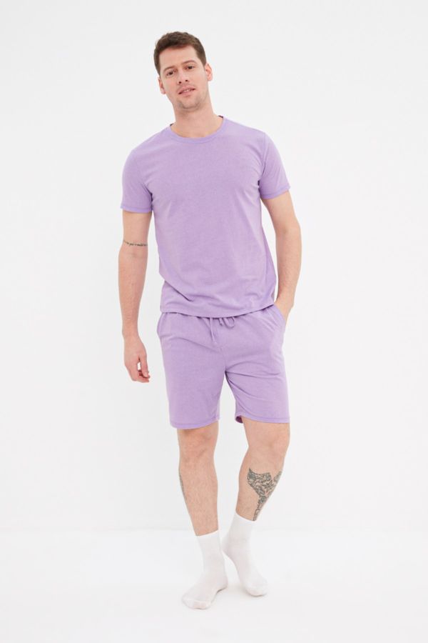 Trendyol Trendyol Pajama Set - Purple - Plain