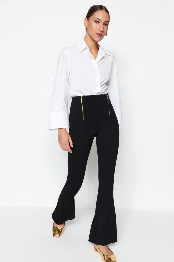 Trendyol Trendyol Pants - Black - Flare