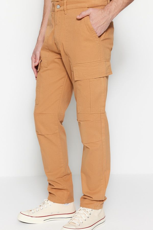 Trendyol Trendyol Pants - Brown - Joggers