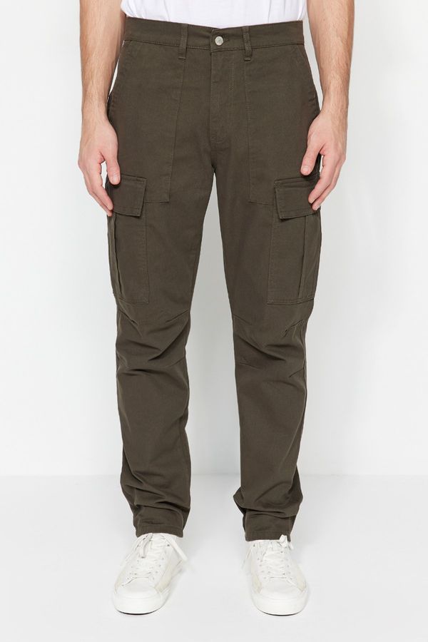 Trendyol Trendyol Pants - Khaki - Joggers