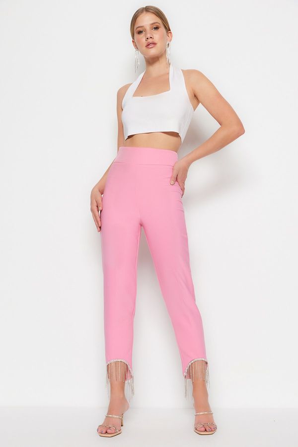 Trendyol Trendyol Pants - Pink - Slim