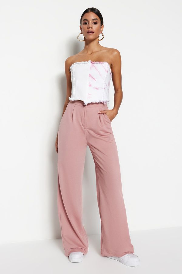 Trendyol Trendyol Pants - Pink - Straight