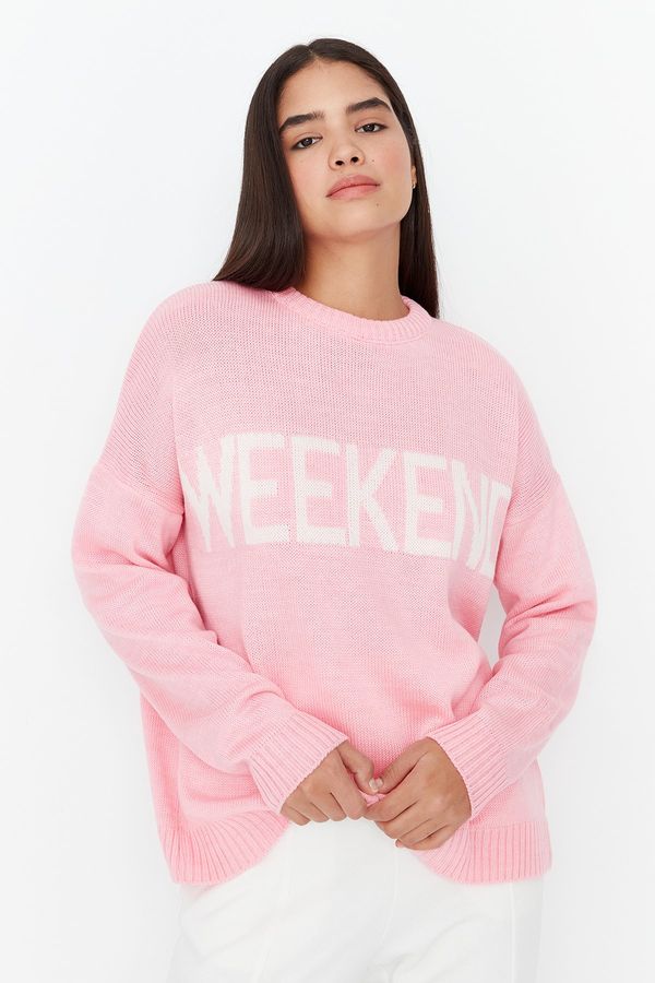Trendyol Trendyol Pink Knitwear Sweater