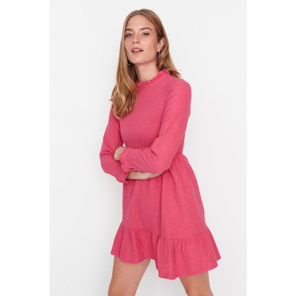 Trendyol Trendyol Pink Ruffle Dress