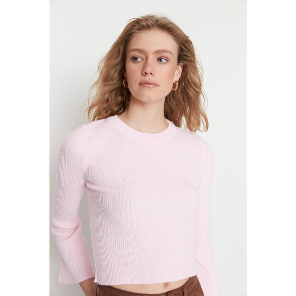 Trendyol Trendyol Pink Spanish Sleeve Knitwear Sweater