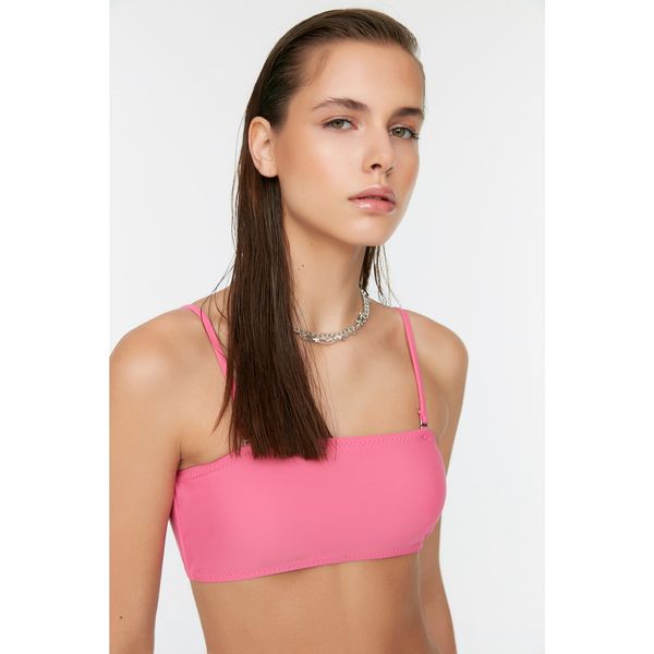 Trendyol Trendyol Pink Strapless Bikini Top