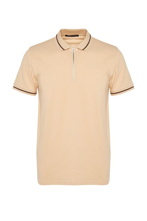 Trendyol Trendyol Polo T-shirt - Beige - Regular