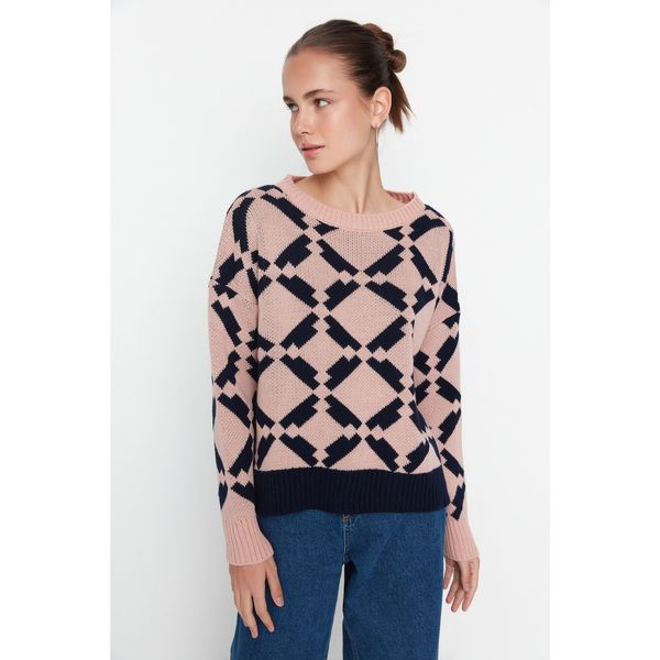 Trendyol Trendyol Powder Patterned Knitwear Sweater