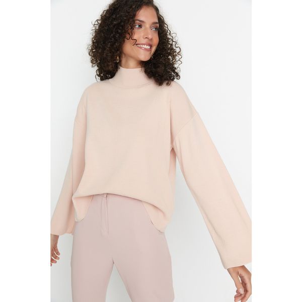 Trendyol Trendyol Powder Sleeve Detailed Knitwear Sweater