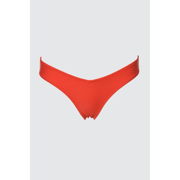 Trendyol Trendyol Red Textured Bikini dół