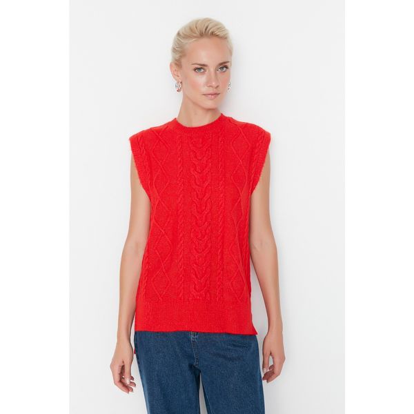 Trendyol Trendyol Red Turtleneck Knitwear Sweater