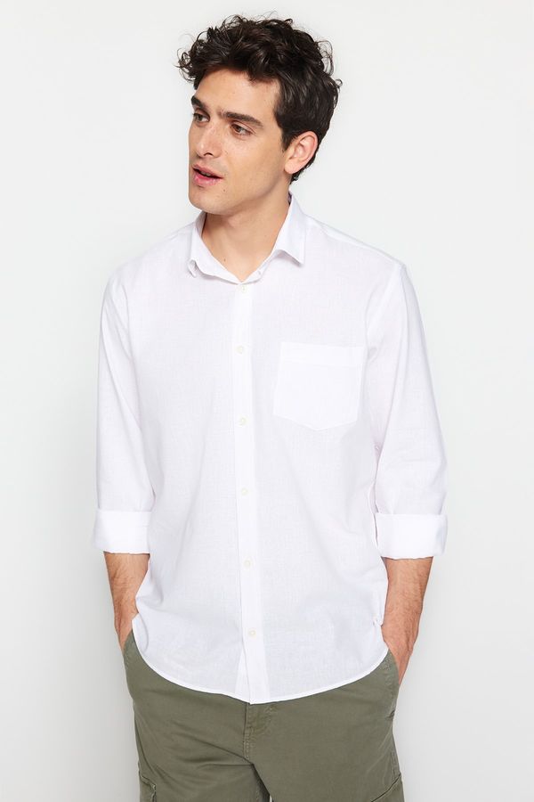 Trendyol Trendyol Shirt - White - Regular fit