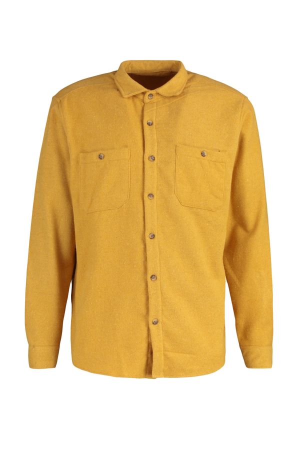 Trendyol Trendyol Shirt - Yellow - Regular fit