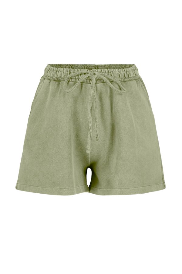 Trendyol Trendyol Shorts - Khaki - Normal Waist