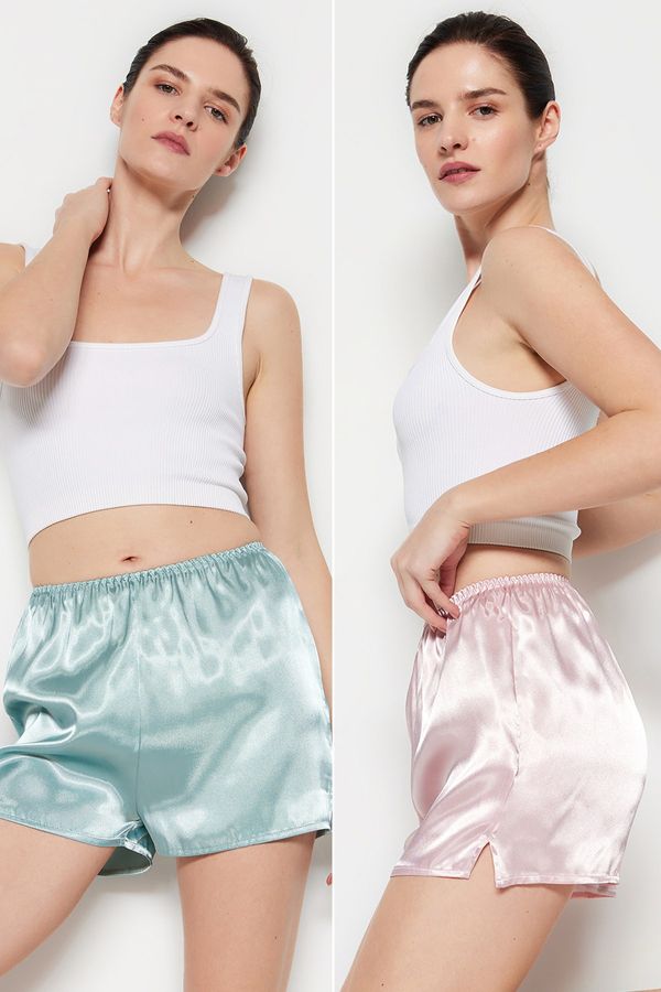 Trendyol Trendyol Shorts - Multi-color - Normal Waist