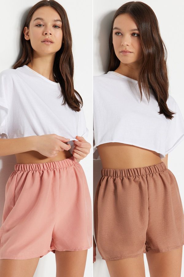 Trendyol Trendyol Shorts - Multi-color - Normal Waist