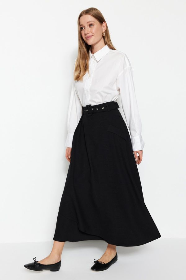 Trendyol Trendyol Skirt - Black - Maxi