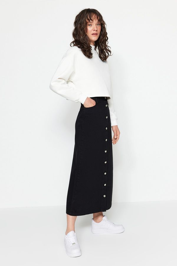 Trendyol Trendyol Skirt - Black - Maxi