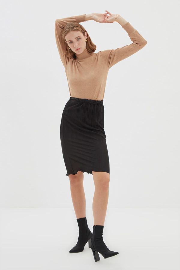 Trendyol Trendyol Skirt - Black - Midi