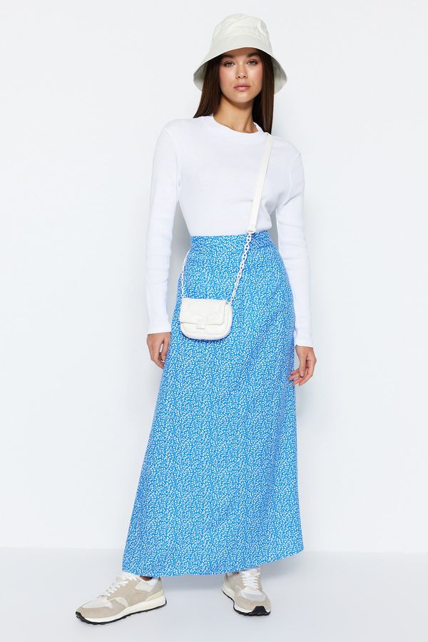 Trendyol Trendyol Skirt - Blue - Maxi