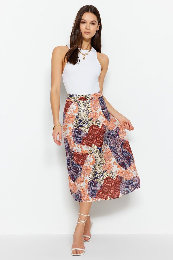 Trendyol Trendyol Skirt - Blue - Midi