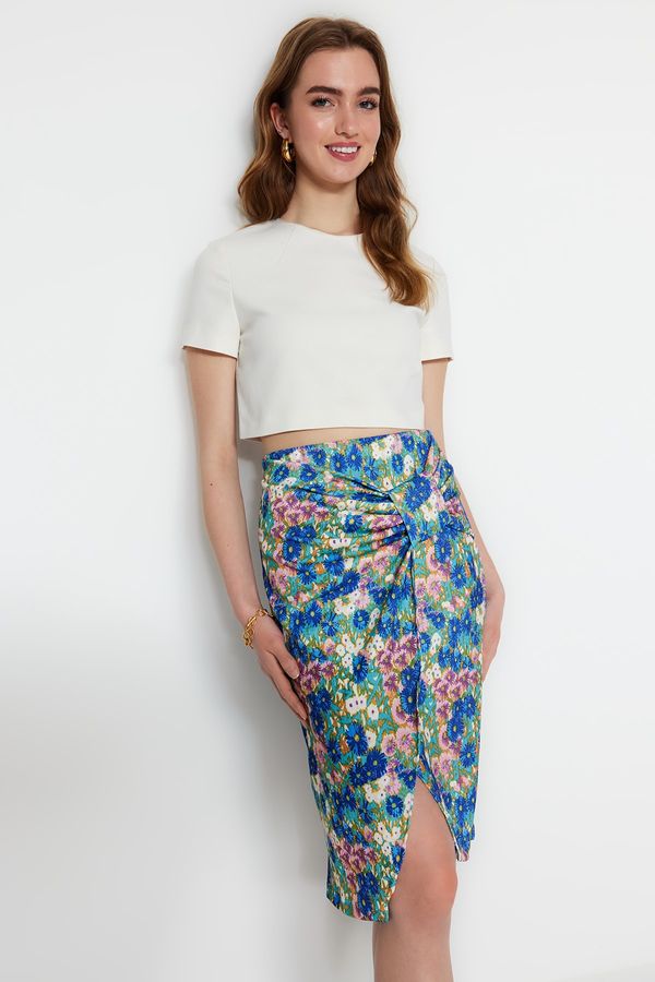 Trendyol Trendyol Skirt - Blue - Midi