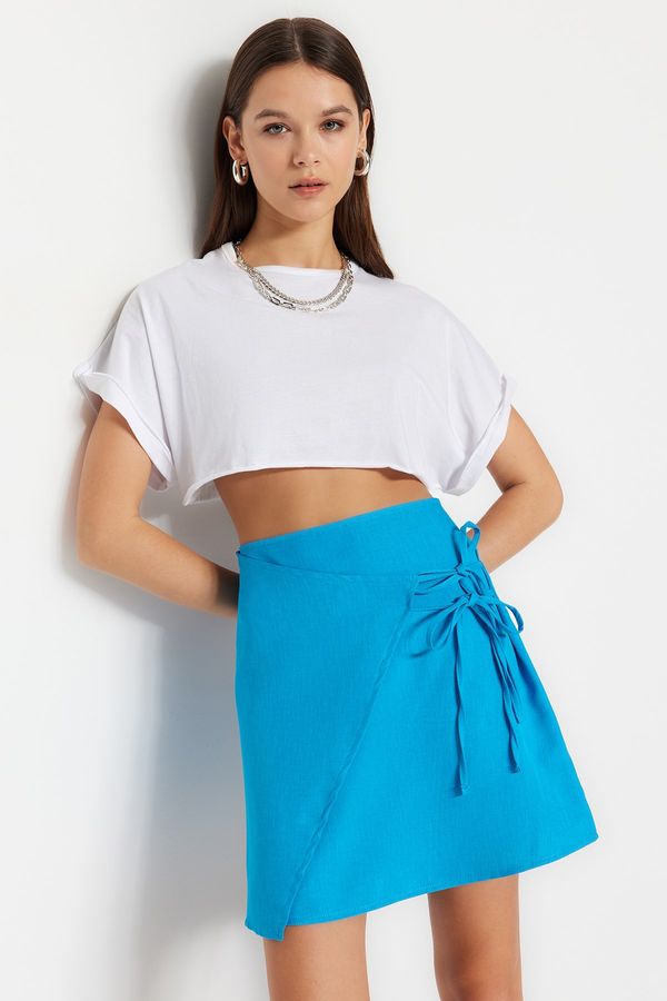 Trendyol Trendyol Skirt - Blue - Mini