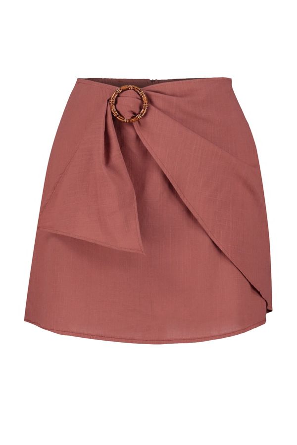 Trendyol Trendyol Skirt - Brown - Mini