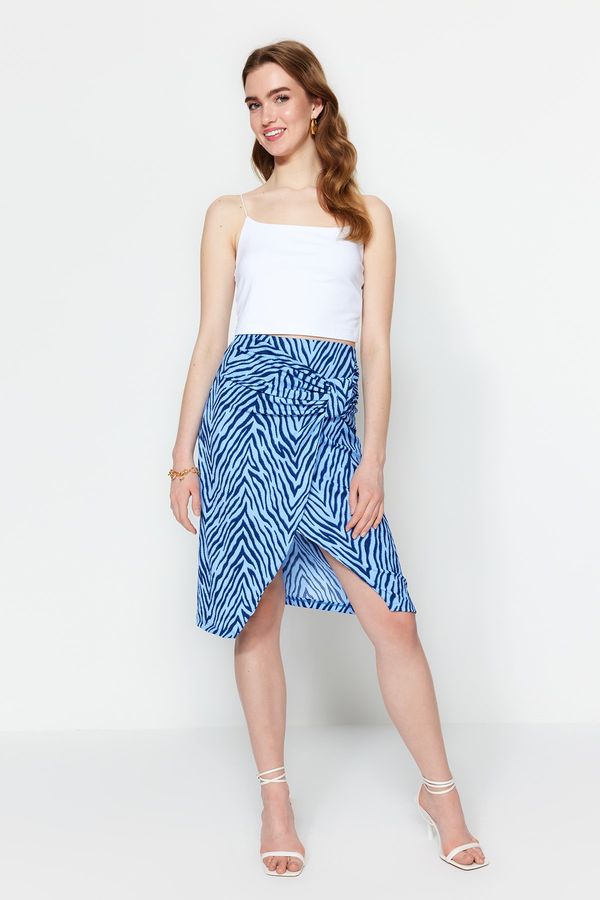 Trendyol Trendyol Skirt - Navy blue - Midi