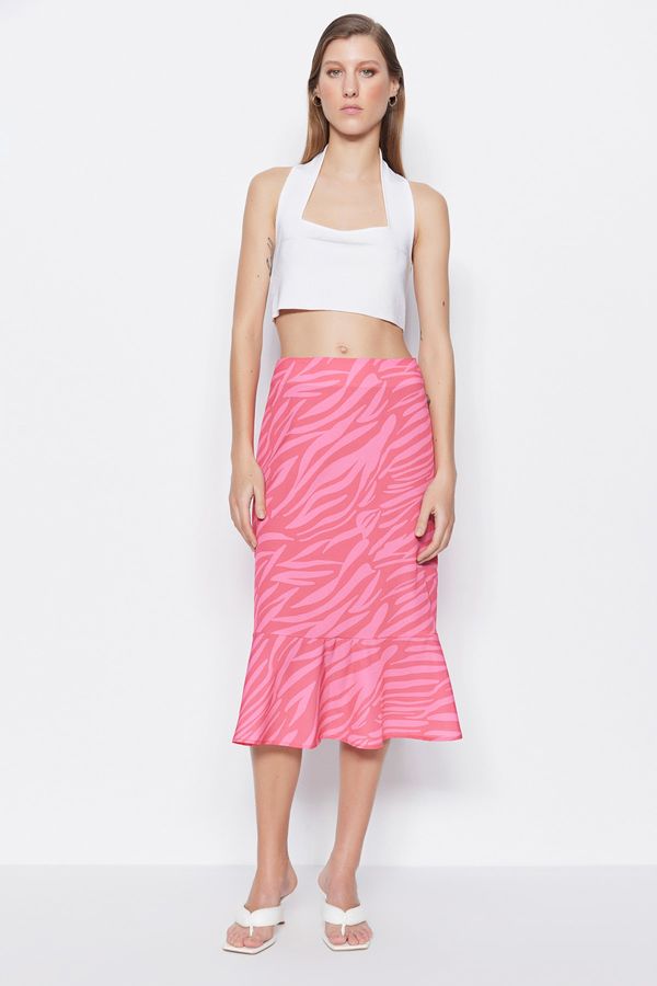 Trendyol Trendyol Skirt - Pink - Midi