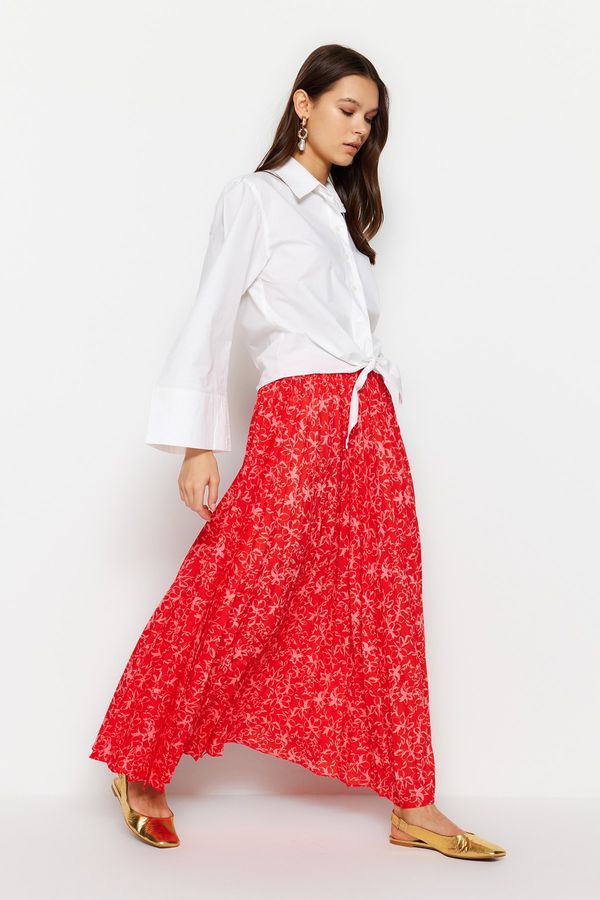 Trendyol Trendyol Skirt - Red - Maxi