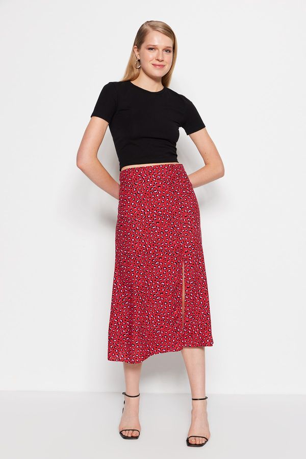 Trendyol Trendyol Skirt - Red - Midi