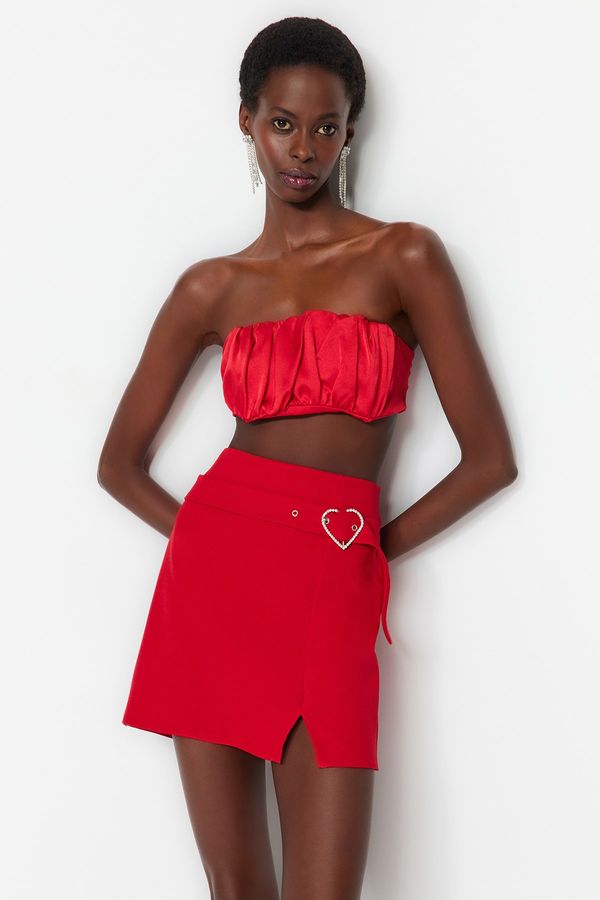 Trendyol Trendyol Skirt - Red - Mini