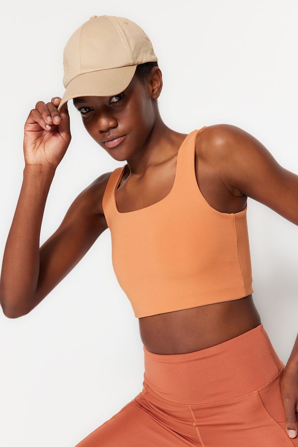 Trendyol Trendyol Sports Bra - Brown - Plain