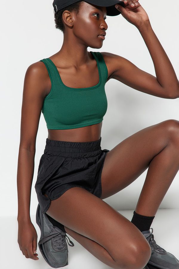 Trendyol Trendyol Sports Bra - Green - Plain