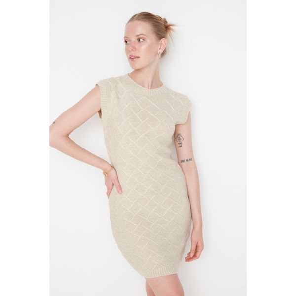 Trendyol Trendyol Stone Mini Knitwear Dress